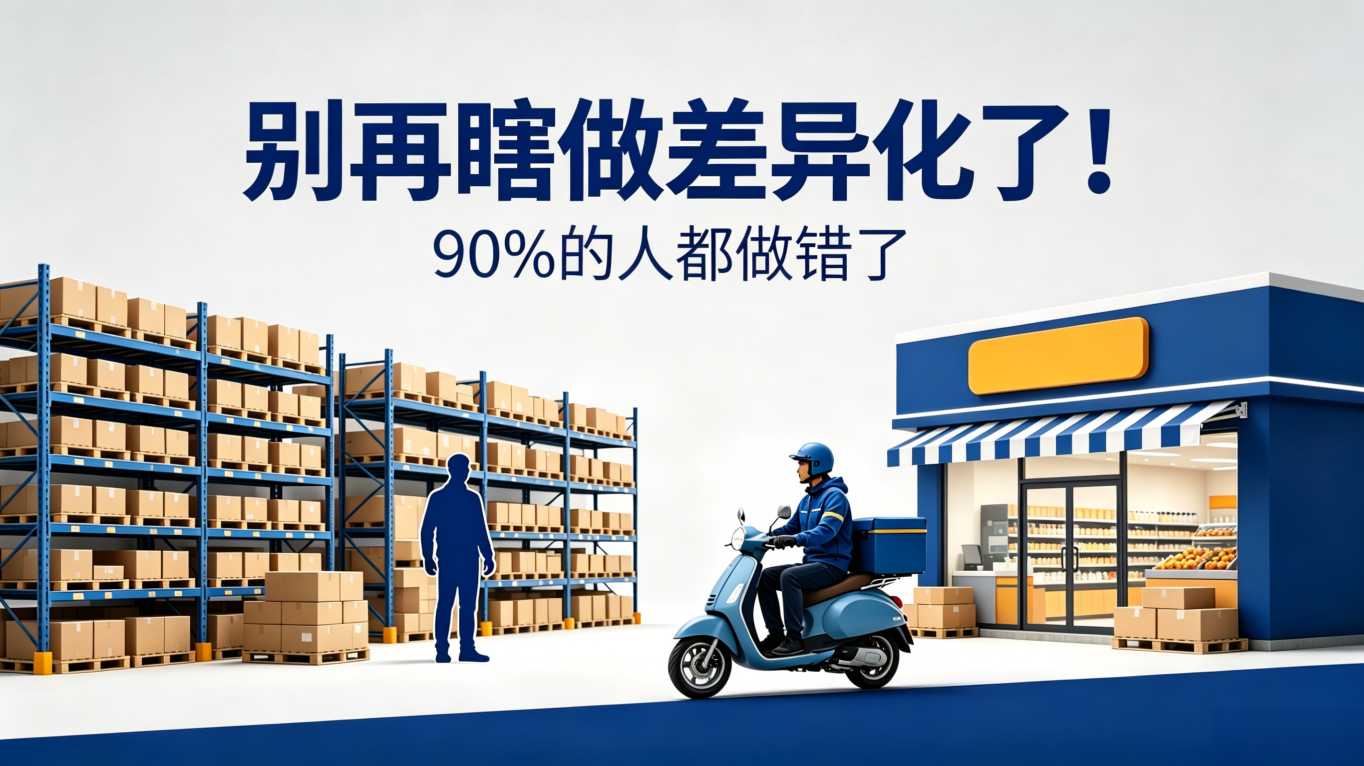 别再瞎做差异化了!90% 的人都做错了